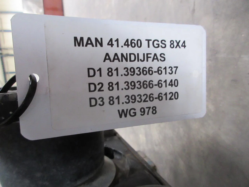 Drive shaft for Truck MAN 81.39366-6137//81.39366-6140//81.39326-6120 AANDRIJFAS MAN 41.440 8X4 EURO 6: picture 6