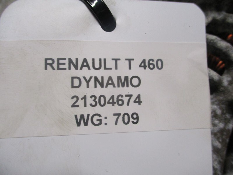 Renault T SERIE 21304674 DYNAMO - Alternator for Truck: picture 3 Renault T SERIE 21304674 DYNAMO - Alternator for Truck: picture 3