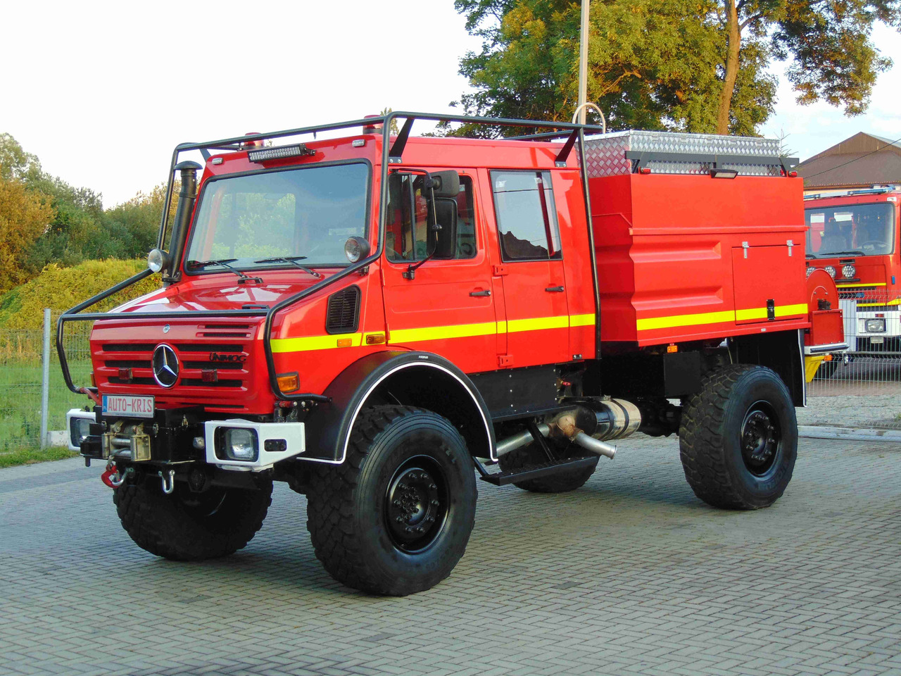 MERCEDES-BENZ Unimog U5000 4x4 DESAUTEL - 5000 WATER !!! - Fire truck: picture 1 MERCEDES-BENZ Unimog U5000 4x4 DESAUTEL - 5000 WATER !!! - Fire truck: picture 1