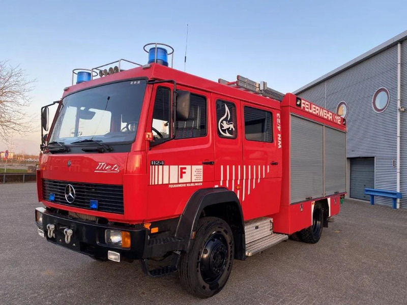 Mercedes-Benz 1124 AF / 4X4 / GERMAN TRUCK / WATERTANK 2400 LITER+POMP / GOOD CONDITION / ONLY:25235 KM / MARGE / MANUAL / 1996 - Fire truck: picture 1 Mercedes-Benz 1124 AF / 4X4 / GERMAN TRUCK / WATERTANK 2400 LITER+POMP / GOOD CONDITION / ONLY:25235 KM / MARGE / MANUAL / 1996 - Fire truck: picture 1
