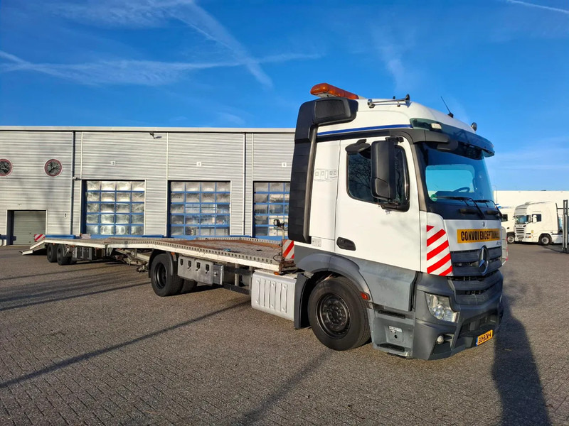 Mercedes-Benz Actros 1842 / NL TRUCK / CAR CARRIER COMBINATION / 1XWINCH / FRANZ MERSCH / GALVANIZED / SMART TACHO / AUTOMATIC / EURO-5 / 2012 - Autotransporter truck: picture 2 Mercedes-Benz Actros 1842 / NL TRUCK / CAR CARRIER COMBINATION / 1XWINCH / FRANZ MERSCH / GALVANIZED / SMART TACHO / AUTOMATIC / EURO-5 / 2012 - Autotransporter truck: picture 2