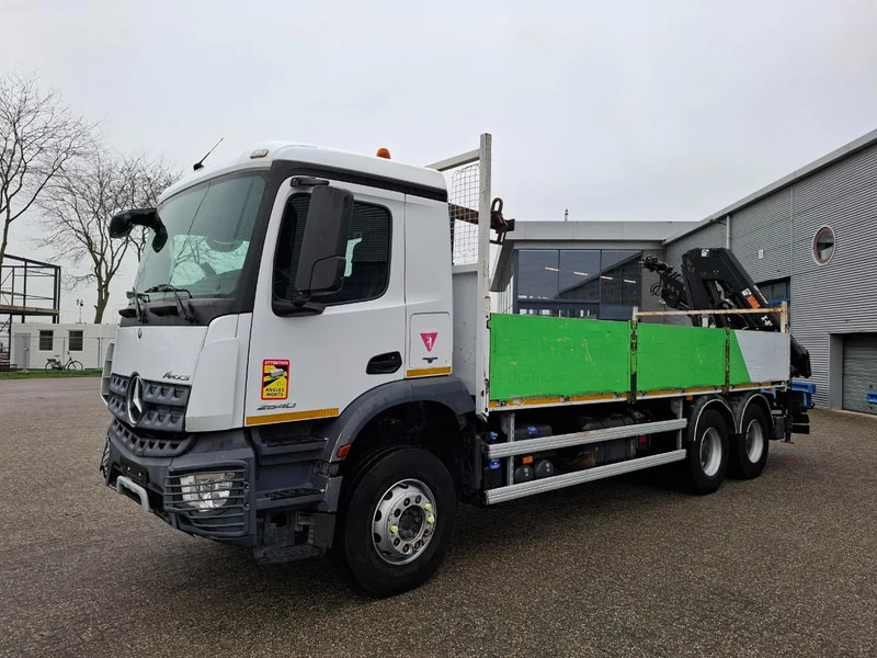 Mercedes-Benz Arocs 2640 / 6X4 / 2XBIG AXLE / FULL-STEEL / HIAB X-HIDUO 188 B-3 / ROTATOR / REMOTE / PALLETHOOK / EURO-6 / 2017 - Crane truck: picture 4 Mercedes-Benz Arocs 2640 / 6X4 / 2XBIG AXLE / FULL-STEEL / HIAB X-HIDUO 188 B-3 / ROTATOR / REMOTE / PALLETHOOK / EURO-6 / 2017 - Crane truck: picture 4