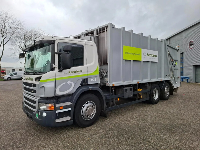 Scania P360 / RETARDER / ONLY:234640 KM / LENKACHSE / AIRCO / WORKING GARBAGE TRUCK / AUTOMATIC / EURO-5 / 2013 - Garbage truck: picture 1 Scania P360 / RETARDER / ONLY:234640 KM / LENKACHSE / AIRCO / WORKING GARBAGE TRUCK / AUTOMATIC / EURO-5 / 2013 - Garbage truck: picture 1