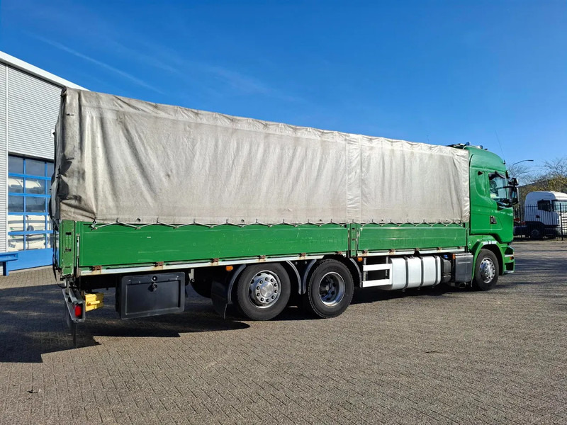 Curtainsider truck Scania R410 / GERMAN TRUCK / RETARDER / LIFT+LENKACHSE / SLIDING ROOF / SMART TACHO / PARK AIRCO / NAVI / LWDS / AUTOMATIC / EURO-6 / 2: picture 7