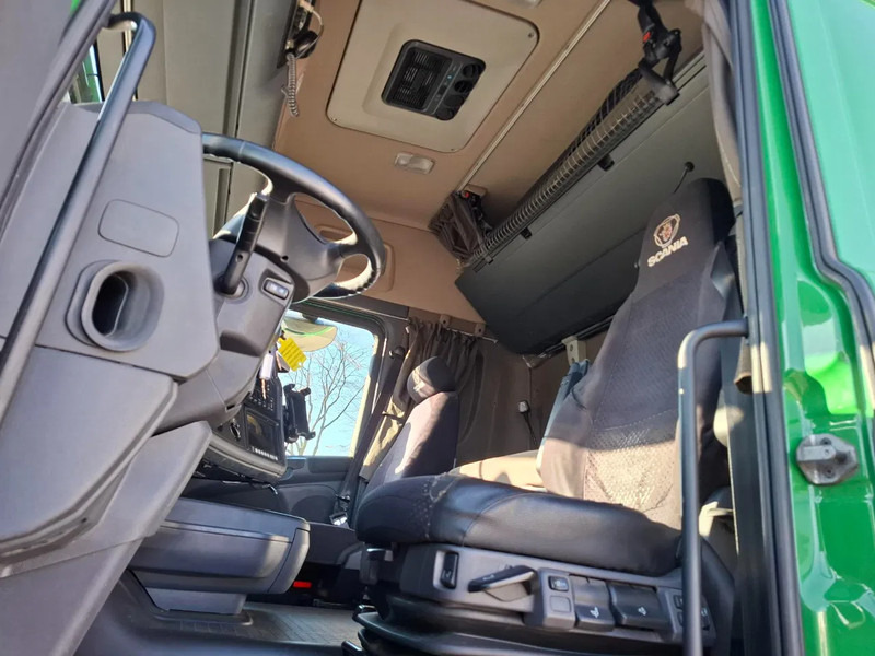 Curtainsider truck Scania R410 / GERMAN TRUCK / RETARDER / LIFT+LENKACHSE / SLIDING ROOF / SMART TACHO / PARK AIRCO / NAVI / LWDS / AUTOMATIC / EURO-6 / 2: picture 19