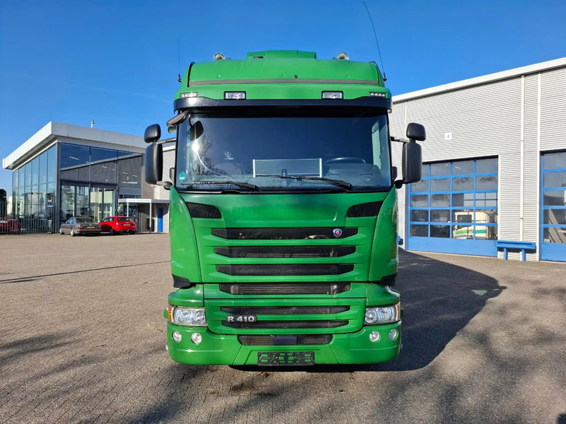 Curtainsider truck Scania R410 / GERMAN TRUCK / RETARDER / LIFT+LENKACHSE / SLIDING ROOF / SMART TACHO / PARK AIRCO / NAVI / LWDS / AUTOMATIC / EURO-6 / 2: picture 8