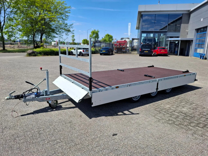 Proline P302 / PLATEAU AANHANGER / KNOTT AXLES / LOAD CAPACITY:3650KG / TOP CONDITION / 2023 - Trailer: picture 2 Proline P302 / PLATEAU AANHANGER / KNOTT AXLES / LOAD CAPACITY:3650KG / TOP CONDITION / 2023 - Trailer: picture 2