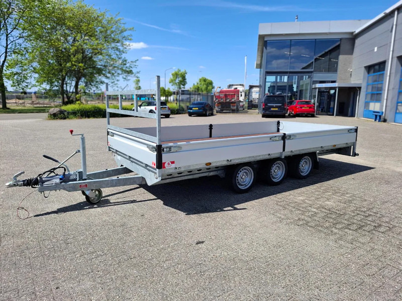 Proline P302 / PLATEAU AANHANGER / KNOTT AXLES / LOAD CAPACITY:3650KG / TOP CONDITION / 2023 - Trailer: picture 1 Proline P302 / PLATEAU AANHANGER / KNOTT AXLES / LOAD CAPACITY:3650KG / TOP CONDITION / 2023 - Trailer: picture 1