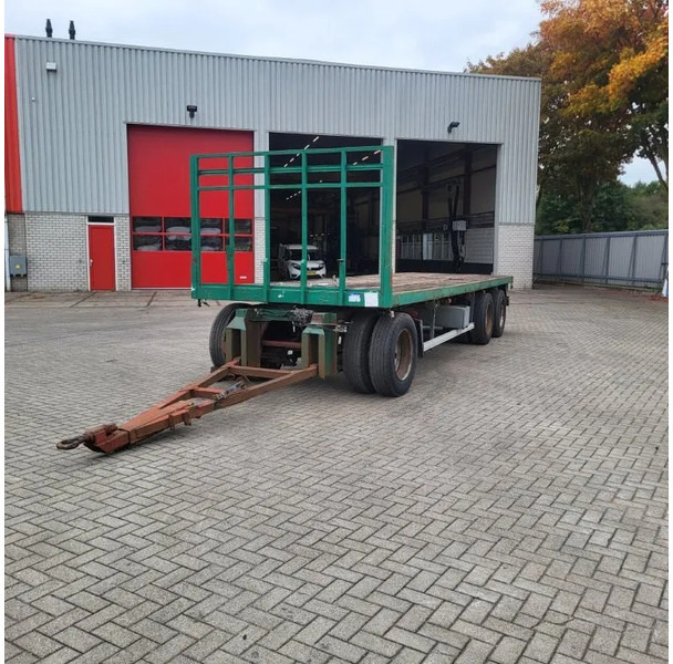 Trouillet RT 3240 / AIR SUSPENSION / PLATEAU 8M / LOADING HEIGHT:115CM / DRUM BRAKES / 3X ROR AXLES / 1990 - Trailer: picture 1 Trouillet RT 3240 / AIR SUSPENSION / PLATEAU 8M / LOADING HEIGHT:115CM / DRUM BRAKES / 3X ROR AXLES / 1990 - Trailer: picture 1
