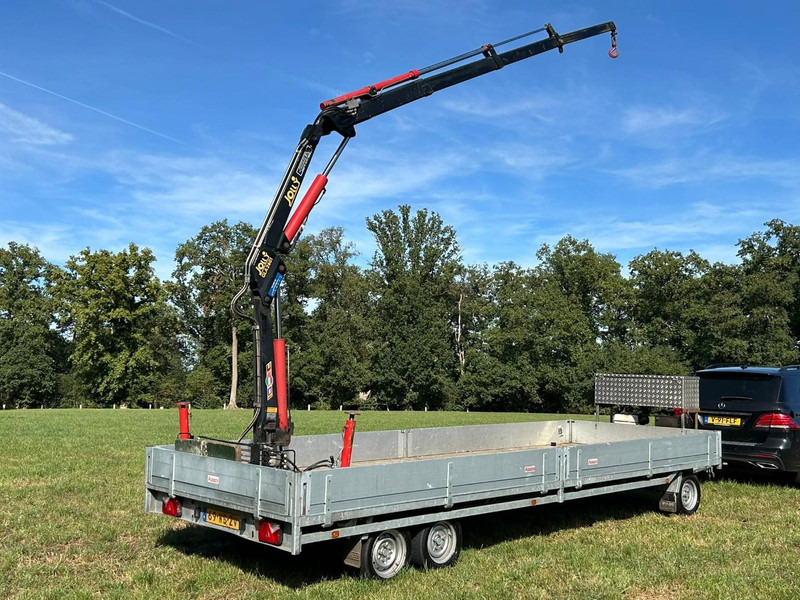 Hulco ROTA-3, Jolly GLA 2610 Crane / Kraan / Grua / Kran / Grue - Dropside/ Flatbed trailer: picture 1 Hulco ROTA-3, Jolly GLA 2610 Crane / Kraan / Grua / Kran / Grue - Dropside/ Flatbed trailer: picture 1