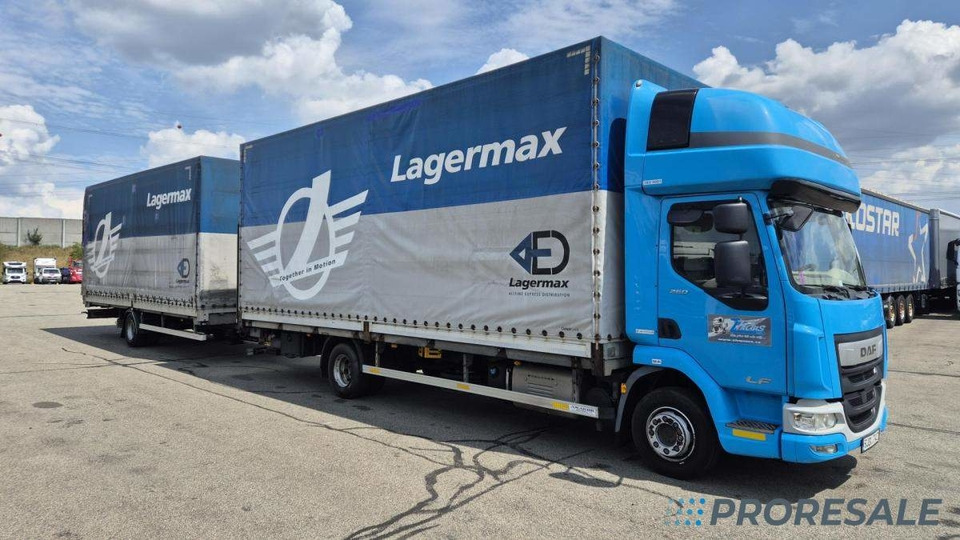 GTS PJT 10N 1-osý - prodejný jen s vozidlem DAF LF 260 FA EURO 6 D1853Z - cena je za celou soupravu - Curtainsider trailer: picture 2 GTS PJT 10N 1-osý - prodejný jen s vozidlem DAF LF 260 FA EURO 6 D1853Z - cena je za celou soupravu - Curtainsider trailer: picture 2