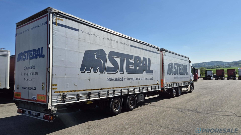 MERCEDES-BENZ ACTROS 2542 6X2 EURO 6 velkoobjemová souprava - prodejné jen s přívěsem PANAV P0465Z - cena je za celou soupravu - Curtainsider truck: picture 3 MERCEDES-BENZ ACTROS 2542 6X2 EURO 6 velkoobjemová souprava - prodejné jen s přívěsem PANAV P0465Z - cena je za celou soupravu - Curtainsider truck: picture 3