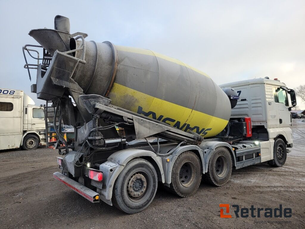 Betongbil betongroterare MAN TGX 35.500 8X4-4 BL Euro 6 - Concrete mixer truck: picture 4 Betongbil betongroterare MAN TGX 35.500 8X4-4 BL Euro 6 - Concrete mixer truck: picture 4