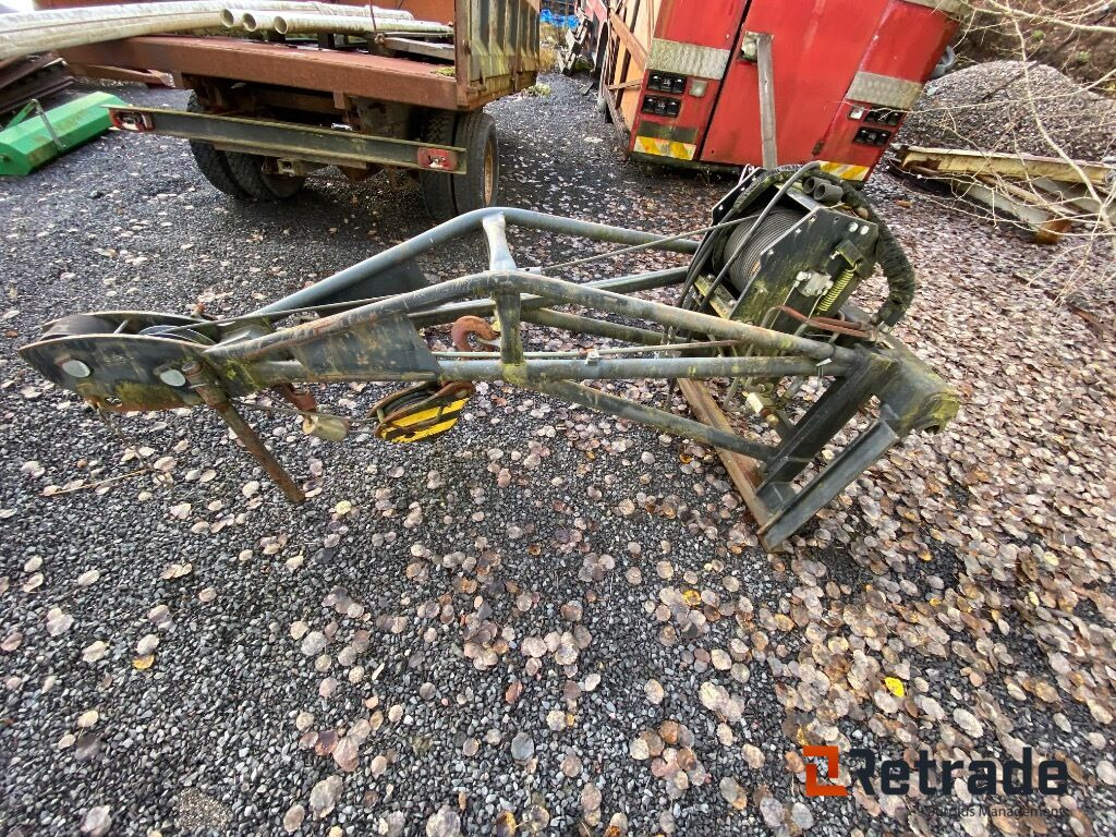 Vinsch Manitou Kranarm / Extension Jib with winch - Construction machinery: picture 5 Vinsch Manitou Kranarm / Extension Jib with winch - Construction machinery: picture 5