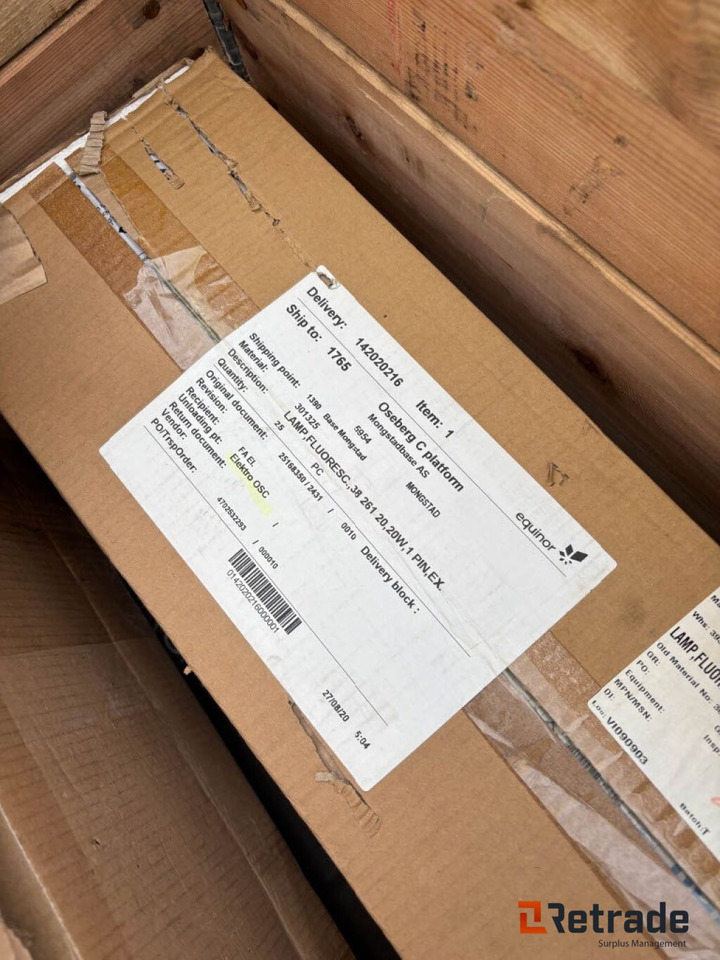 Diverse lystoffrør , 3 paller - Tool/ Equipment: picture 4 Diverse lystoffrør , 3 paller - Tool/ Equipment: picture 4