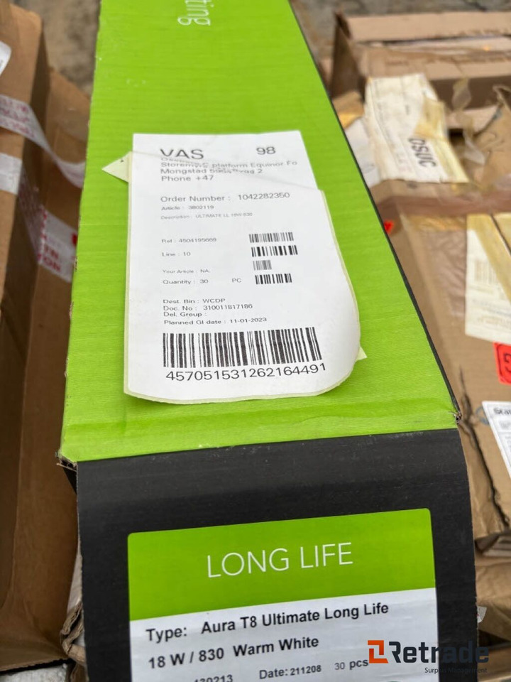 Diverse lystoffrør , 3 paller - Tool/ Equipment: picture 3 Diverse lystoffrør , 3 paller - Tool/ Equipment: picture 3