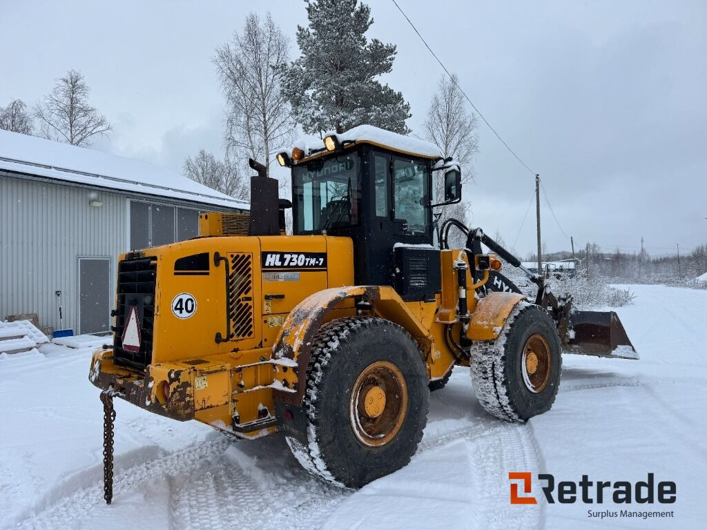 Hjullastare Hyundai HL730 TM-7 med planerskopa - Wheel loader: picture 3 Hjullastare Hyundai HL730 TM-7 med planerskopa - Wheel loader: picture 3
