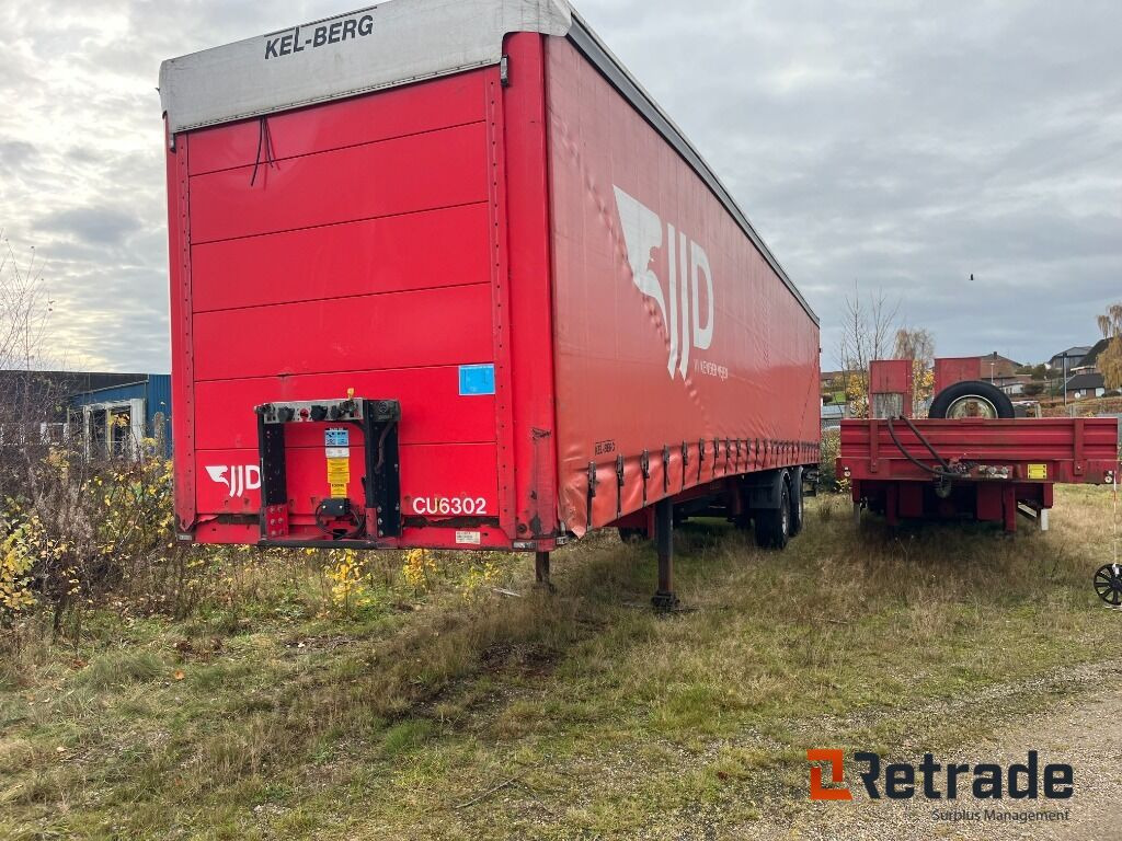 Lastbiltrailer KELBERG D500V- 7100 lukket trailer. - Curtainsider semi-trailer: picture 1 Lastbiltrailer KELBERG D500V- 7100 lukket trailer. - Curtainsider semi-trailer: picture 1