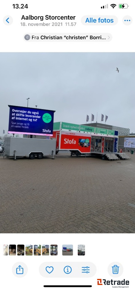 Lastbiltrailer MTDK - AMT ÅN 300 Lukket Special udstillings trailer. - Vending trailer: picture 1 Lastbiltrailer MTDK - AMT ÅN 300 Lukket Special udstillings trailer. - Vending trailer: picture 1