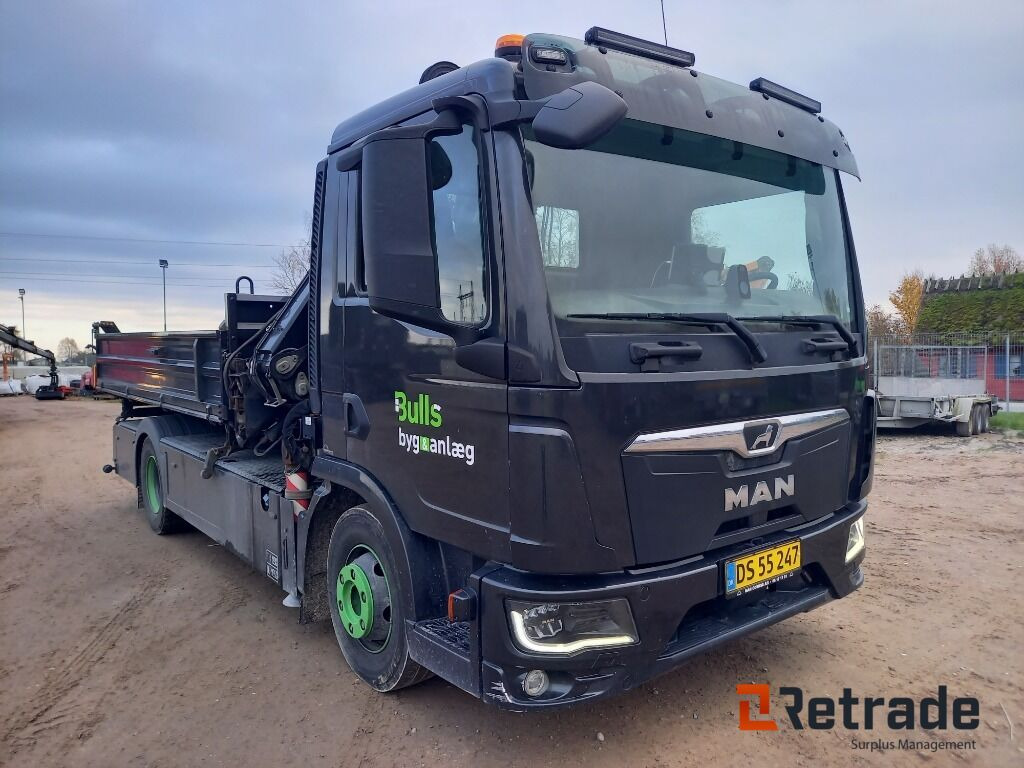 MAN TGL 12. 4X2 BL med Fassi kran - Dropside/ Flatbed truck, Crane truck: picture 3 MAN TGL 12. 4X2 BL med Fassi kran - Dropside/ Flatbed truck, Crane truck: picture 3