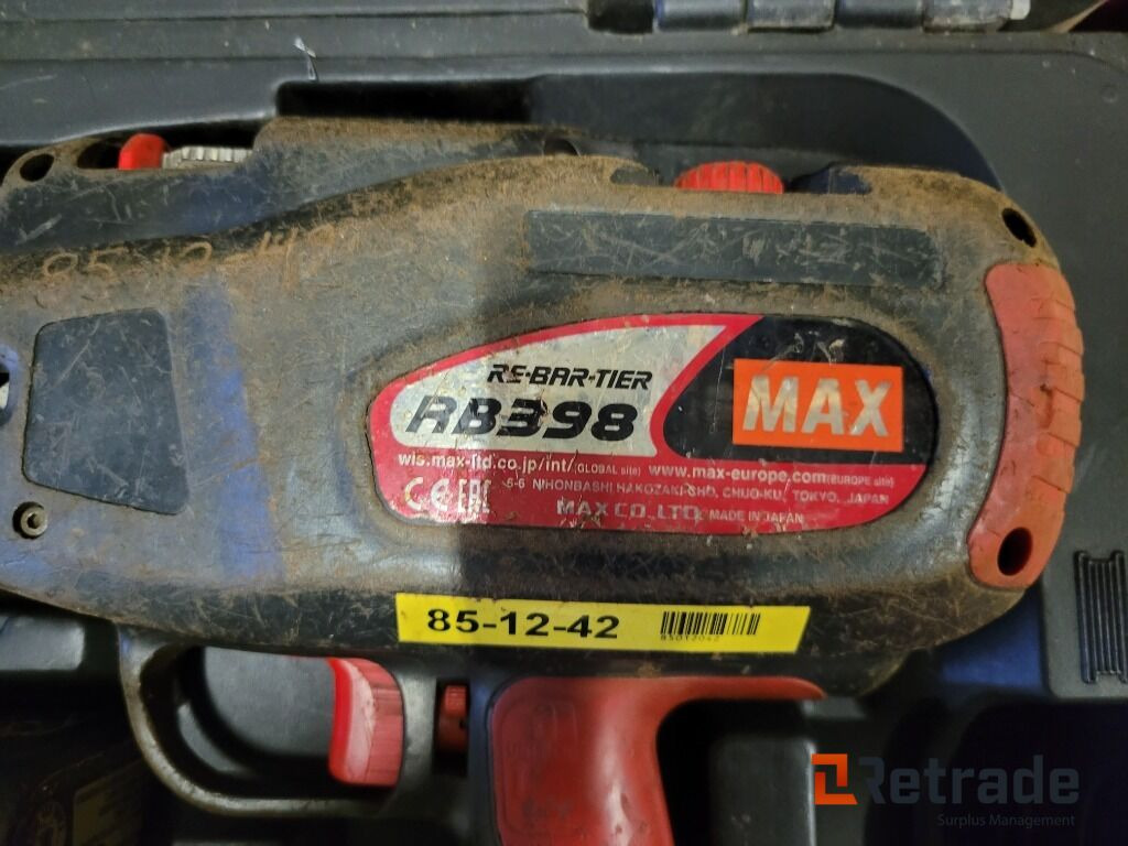 Najmaskin MAX RB398 - Construction equipment: picture 3 Najmaskin MAX RB398 - Construction equipment: picture 3