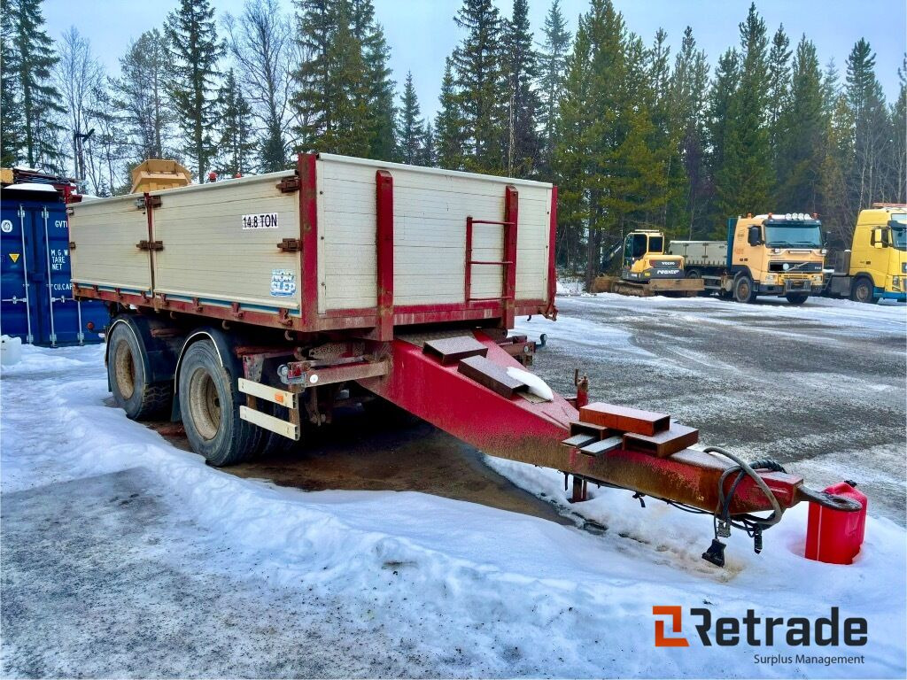 Tippkärra Nor Slep PHV 20 - Tipper trailer: picture 4 Tippkärra Nor Slep PHV 20 - Tipper trailer: picture 4