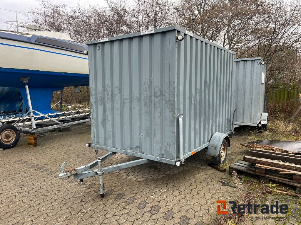 Trailer Variant Lukket Materiale trailer METAL - Closed box trailer: picture 1 Trailer Variant Lukket Materiale trailer METAL - Closed box trailer: picture 1