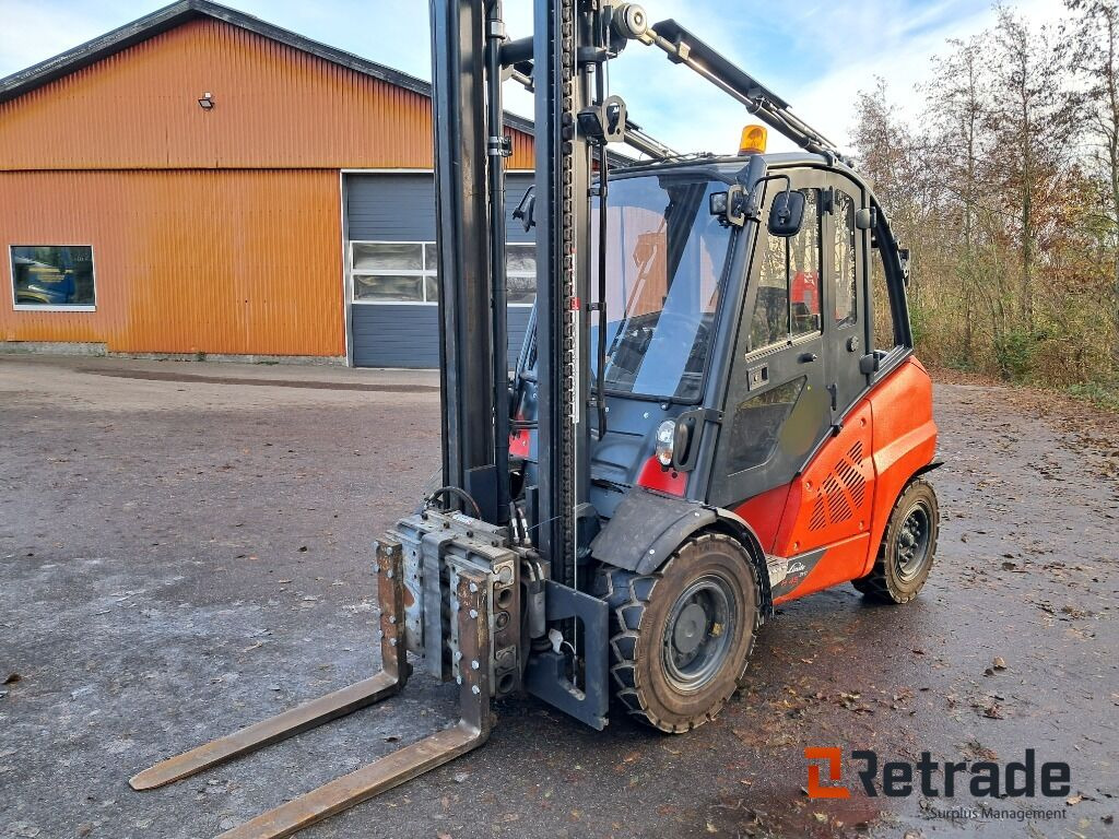 Truck Linde H45D-02 med Duplex mast og Combo-aggregator - Diesel forklift: picture 1 Truck Linde H45D-02 med Duplex mast og Combo-aggregator - Diesel forklift: picture 1