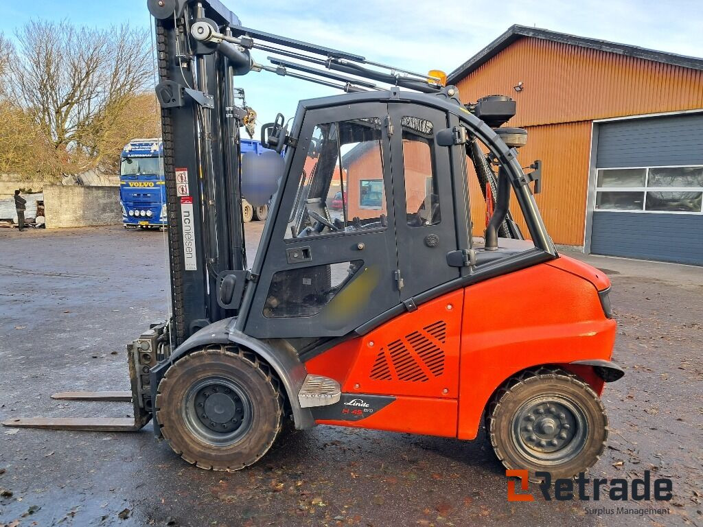 Truck Linde H45D-02 med Duplex mast og Combo-aggregator - Diesel forklift: picture 5 Truck Linde H45D-02 med Duplex mast og Combo-aggregator - Diesel forklift: picture 5