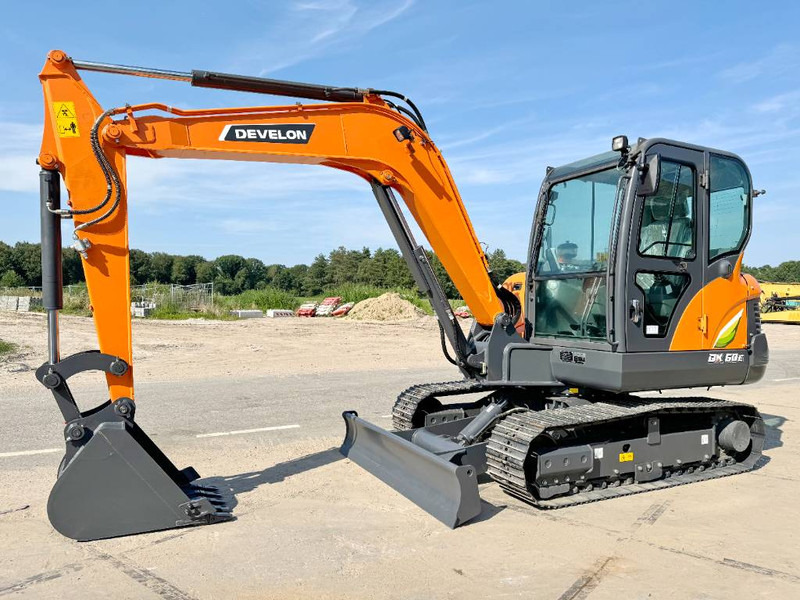 Develon DX60E-10N - New / Unused / 2024 Model - Mini excavator: picture 2 Develon DX60E-10N - New / Unused / 2024 Model - Mini excavator: picture 2