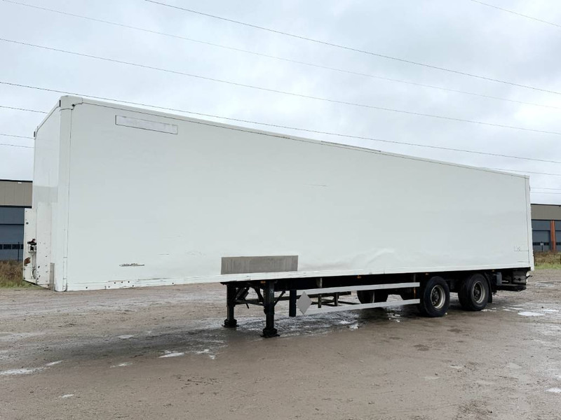 Groenewegen DRO-12-20 B - Tailgate / Forced Steering - Closed box semi-trailer: picture 1 Groenewegen DRO-12-20 B - Tailgate / Forced Steering - Closed box semi-trailer: picture 1