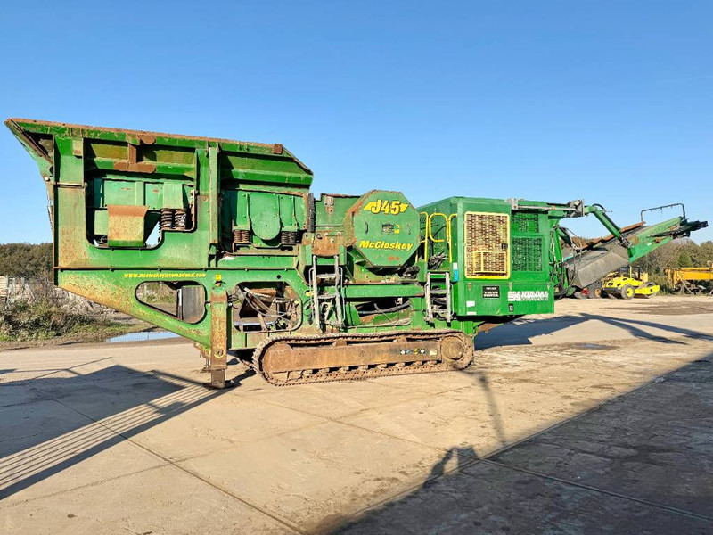 MCCLOSKEY J45 JAW Crusher / CE Certified - Mobile crusher: picture 1 MCCLOSKEY J45 JAW Crusher / CE Certified - Mobile crusher: picture 1