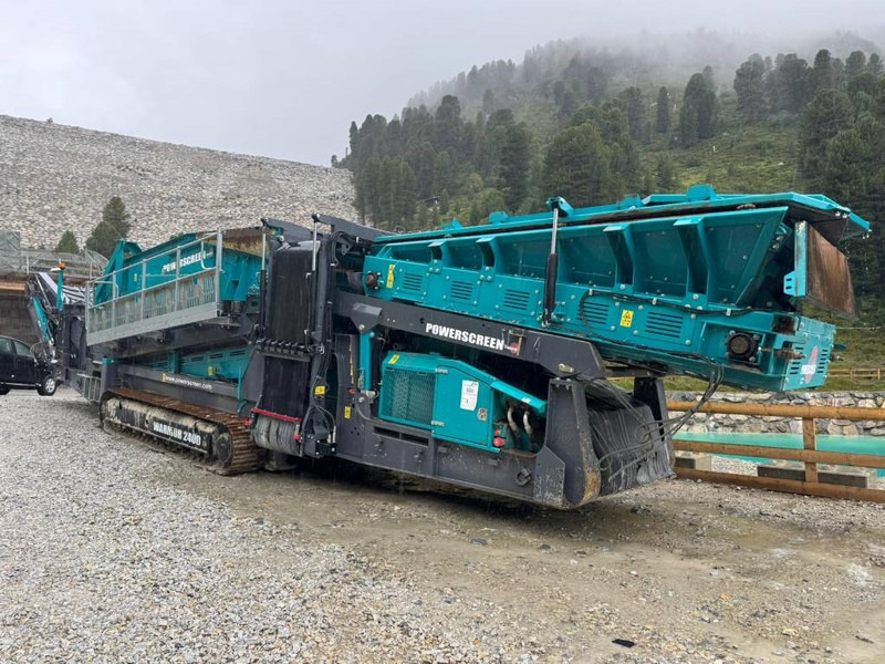 Screener Powerscreen Warrior 2400 - Only 1000 Hours! Extra Conveyor: picture 11