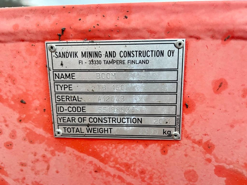 Drilling rig Sandvik DT1130i Drill Rig - Excellent Working Condition: picture 19