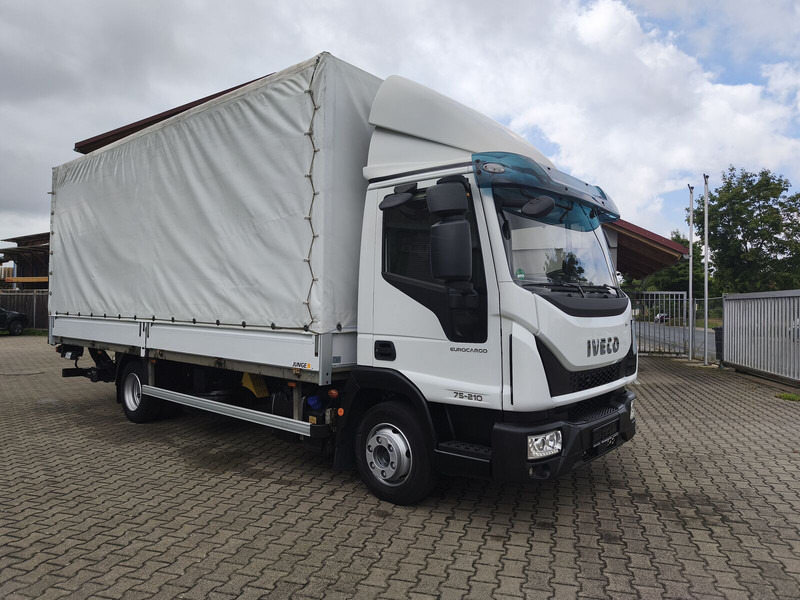 Iveco Eurocargo 75-210 4x2 Euro 6 LBW - Curtainsider truck: picture 2 Iveco Eurocargo 75-210 4x2 Euro 6 LBW - Curtainsider truck: picture 2