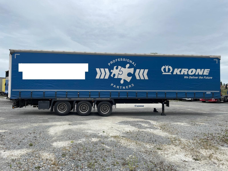 Curtainsider semi-trailer Krone SD Hubdach verbreiterbar Edscha Getränke Standard: picture 6