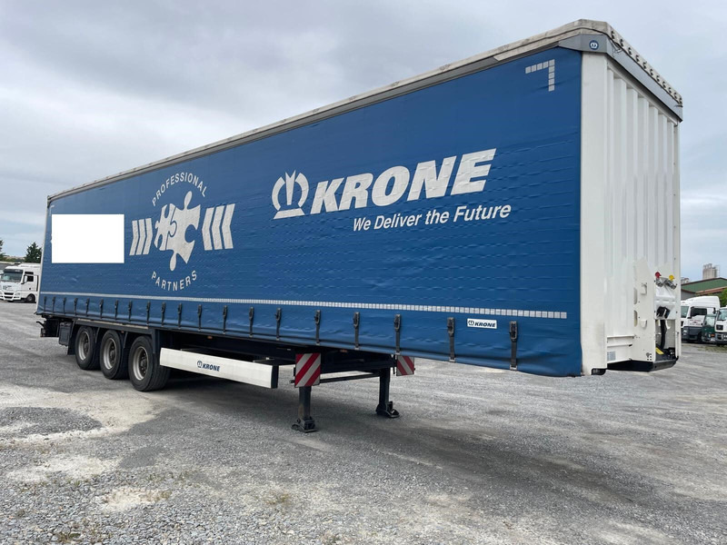Curtainsider semi-trailer Krone SD Hubdach verbreiterbar Edscha Getränke Standard: picture 7