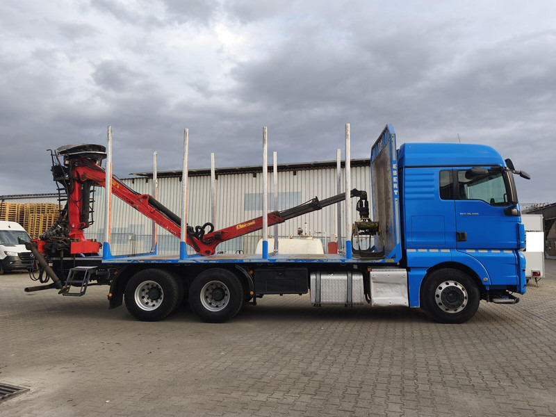 MAN TGX 26.500 Holz-LKW Euro6 6x4 Holztransporter m Palfinger (16) - Timber truck, Crane truck: picture 4 MAN TGX 26.500 Holz-LKW Euro6 6x4 Holztransporter m Palfinger (16) - Timber truck, Crane truck: picture 4