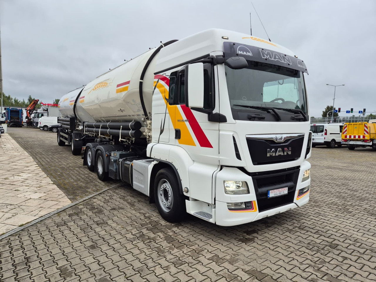 Tank truck MAN TGS 26.480 Spritzer SILO: picture 8 Tank truck MAN TGS 26.480 Spritzer SILO: picture 8