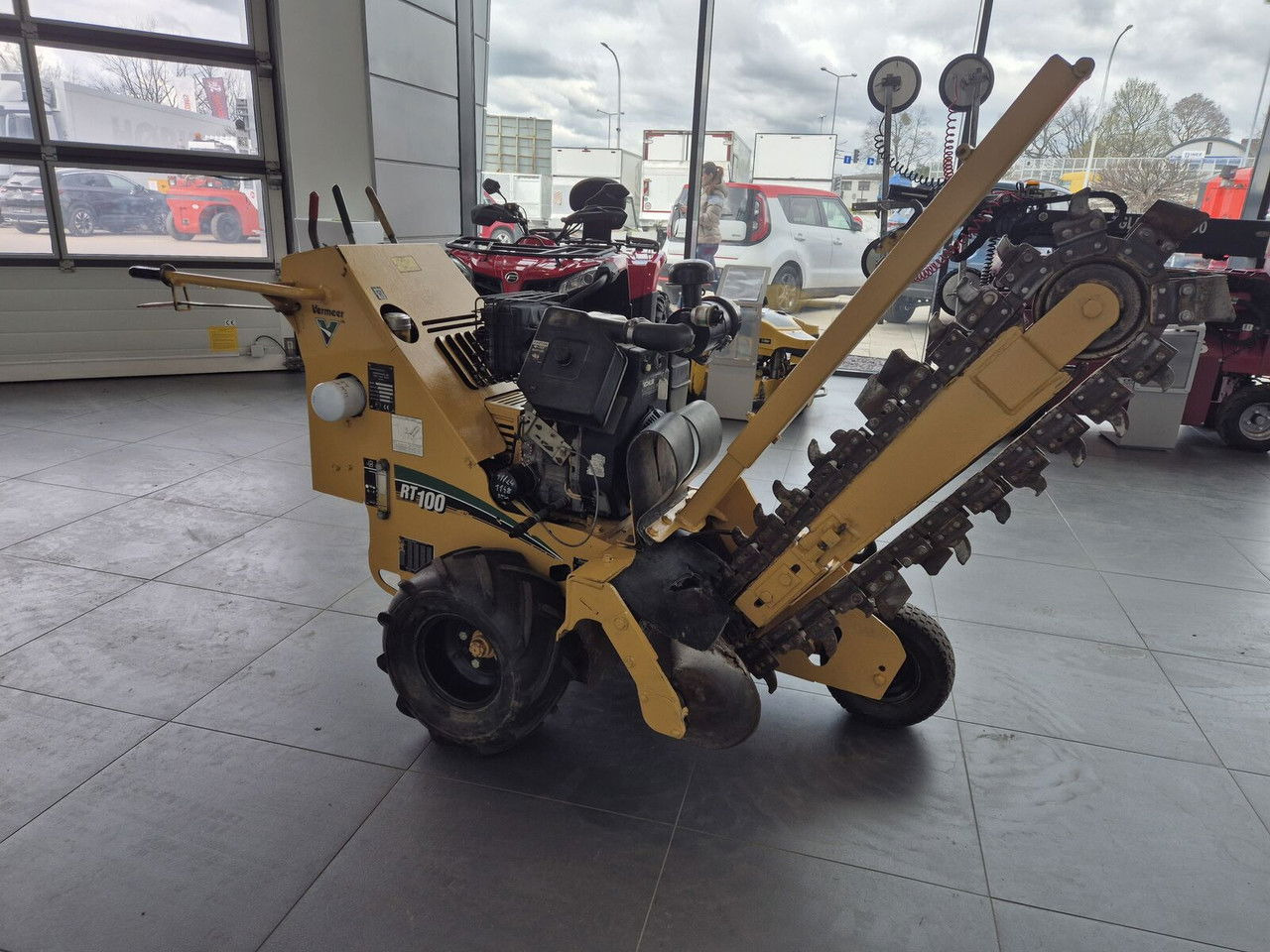 Vermeer RT 100 / Trench SAW / Mini Chain Excavator / IDE AL FOR Cables - Trencher: picture 3 Vermeer RT 100 / Trench SAW / Mini Chain Excavator / IDE AL FOR Cables - Trencher: picture 3
