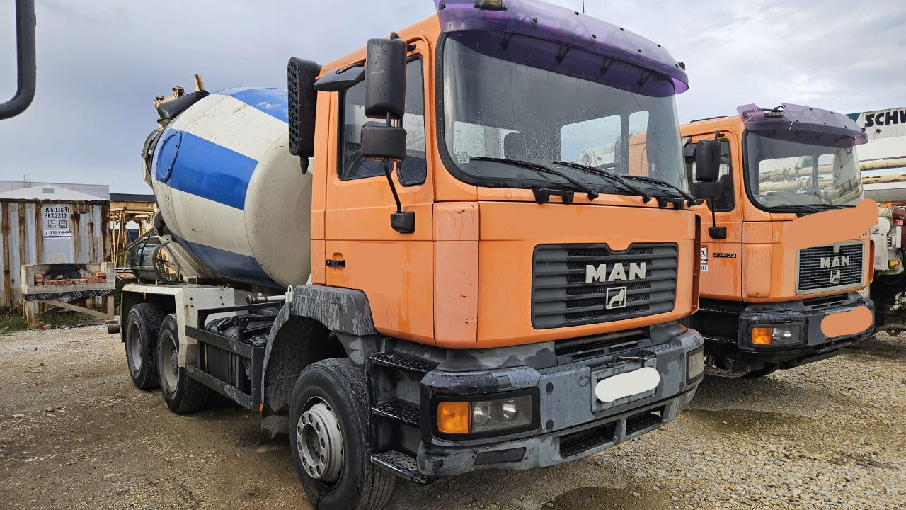 MAN FE 410A 6x4 mixer - 7m3 - euro 3 - Concrete mixer truck: picture 2 MAN FE 410A 6x4 mixer - 7m3 - euro 3 - Concrete mixer truck: picture 2