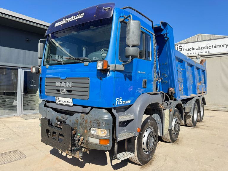 MAN TGA 41.480 8x4 Meiller dumper tipper - ac - Tipper: picture 1 MAN TGA 41.480 8x4 Meiller dumper tipper - ac - Tipper: picture 1