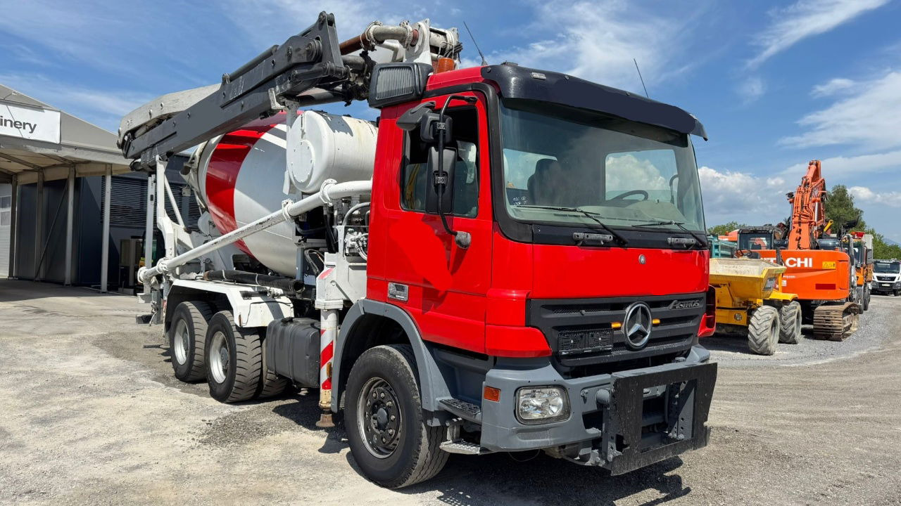 Mercedes-Benz Actros 3341 6x4 7m3 + 24m Cifa - Concrete mixer truck: picture 3 Mercedes-Benz Actros 3341 6x4 7m3 + 24m Cifa - Concrete mixer truck: picture 3