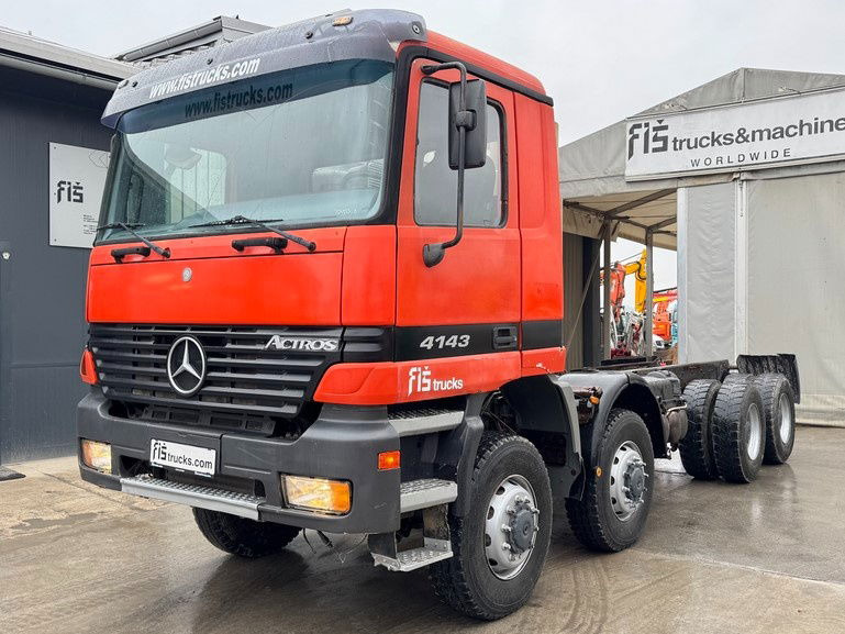Mercedes-Benz Actros 4143 8x8 chassis - big axle - Cab chassis truck: picture 1 Mercedes-Benz Actros 4143 8x8 chassis - big axle - Cab chassis truck: picture 1