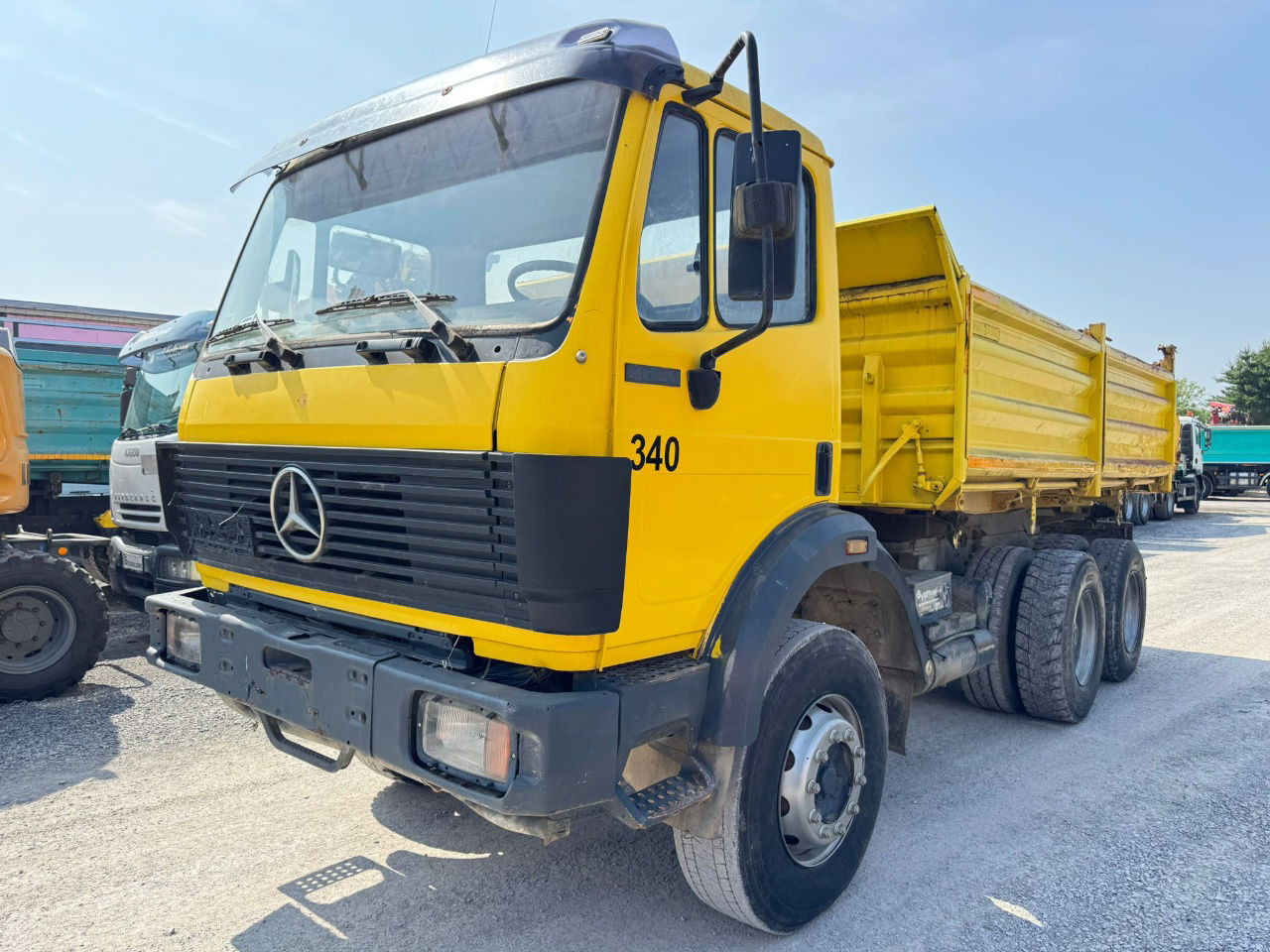 Mercedes-Benz SK 2629 K 2429 6x4 meiller tipper - Tipper: picture 1 Mercedes-Benz SK 2629 K 2429 6x4 meiller tipper - Tipper: picture 1
