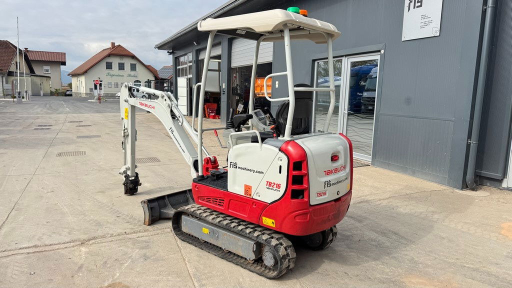 Takeuchi TB216 - 2022 Year - 765 Hours - Mini excavator: picture 4 Takeuchi TB216 - 2022 Year - 765 Hours - Mini excavator: picture 4