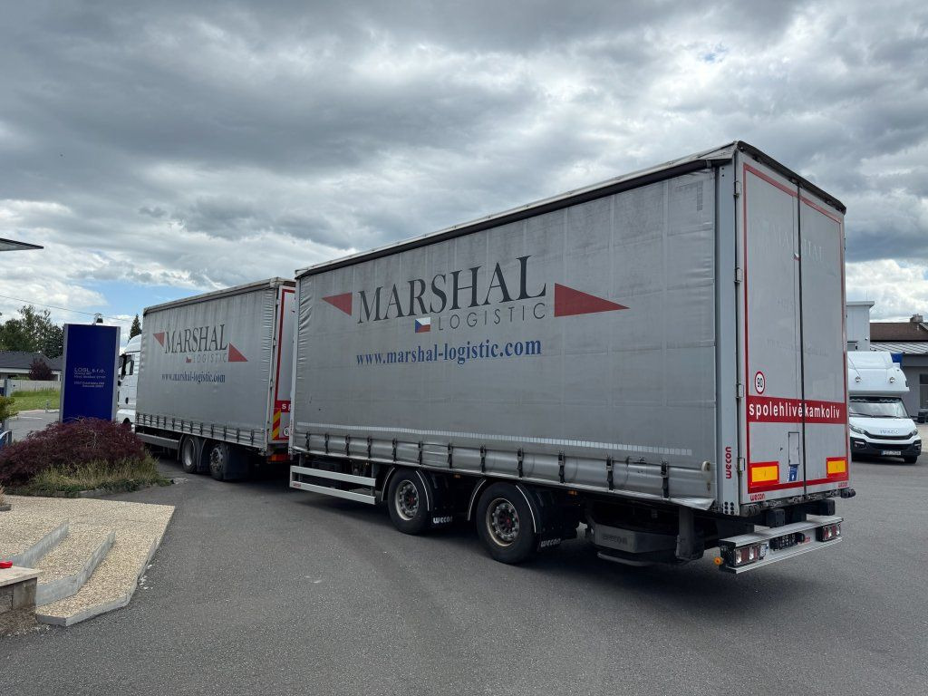 MAN TGX24.510 EURO 6 6x2 + Wecon - Curtainsider truck, Curtainsider trailer: picture 4 MAN TGX24.510 EURO 6 6x2 + Wecon - Curtainsider truck, Curtainsider trailer: picture 4