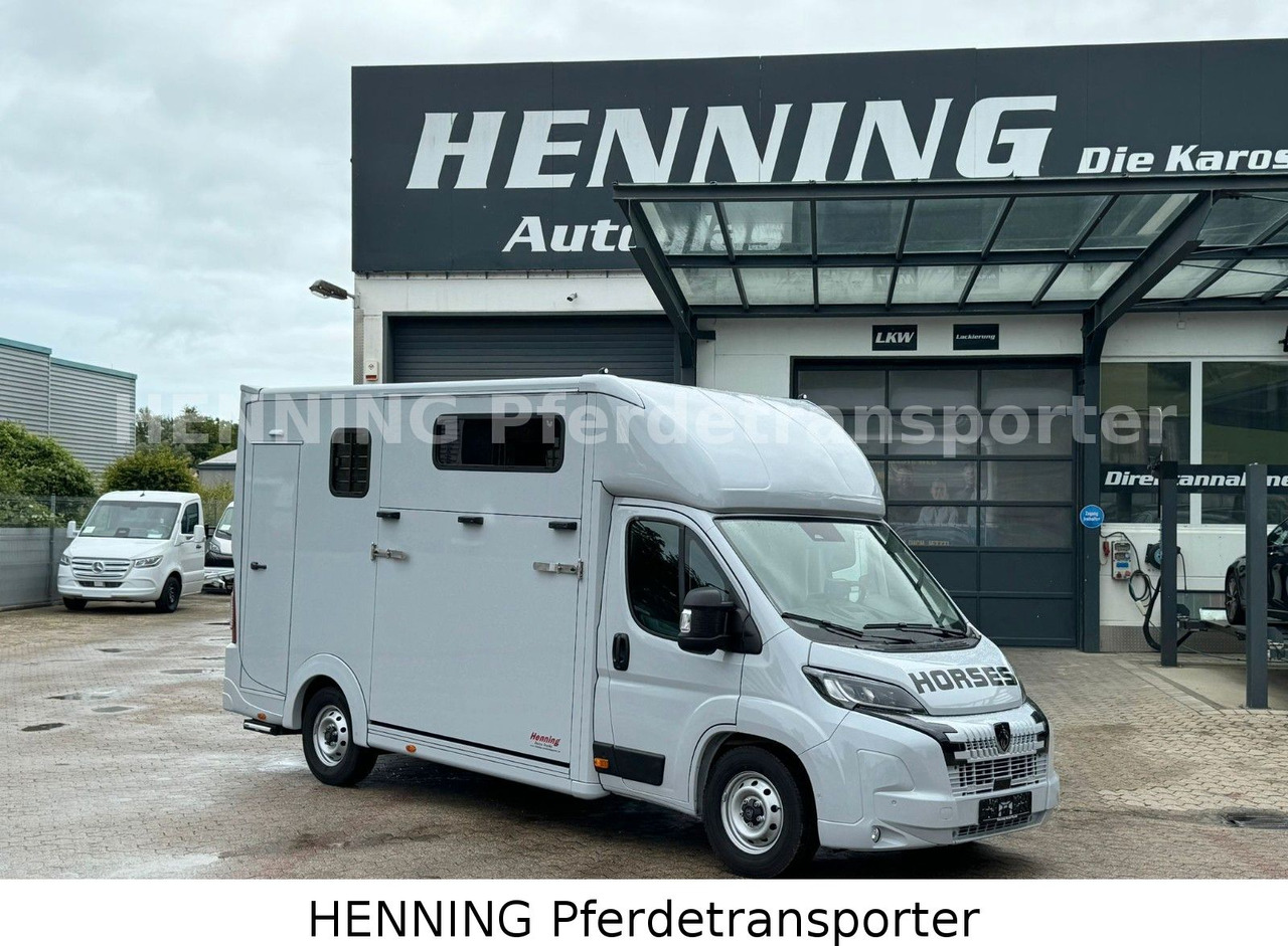 Peugeot Boxer 3 - Sitzer *GROSSE SATTELKAMMER* - Livestock truck: picture 1 Peugeot Boxer 3 - Sitzer *GROSSE SATTELKAMMER* - Livestock truck: picture 1