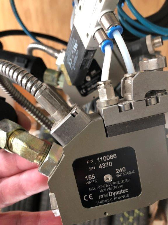 Printing machinery Dynatec Quattro Challenger glue melter with two application nozzles Dy 2002 control unit for 8 channels: picture 6 Printing machinery Dynatec Quattro Challenger glue melter with two application nozzles Dy 2002 control unit for 8 channels: picture 6