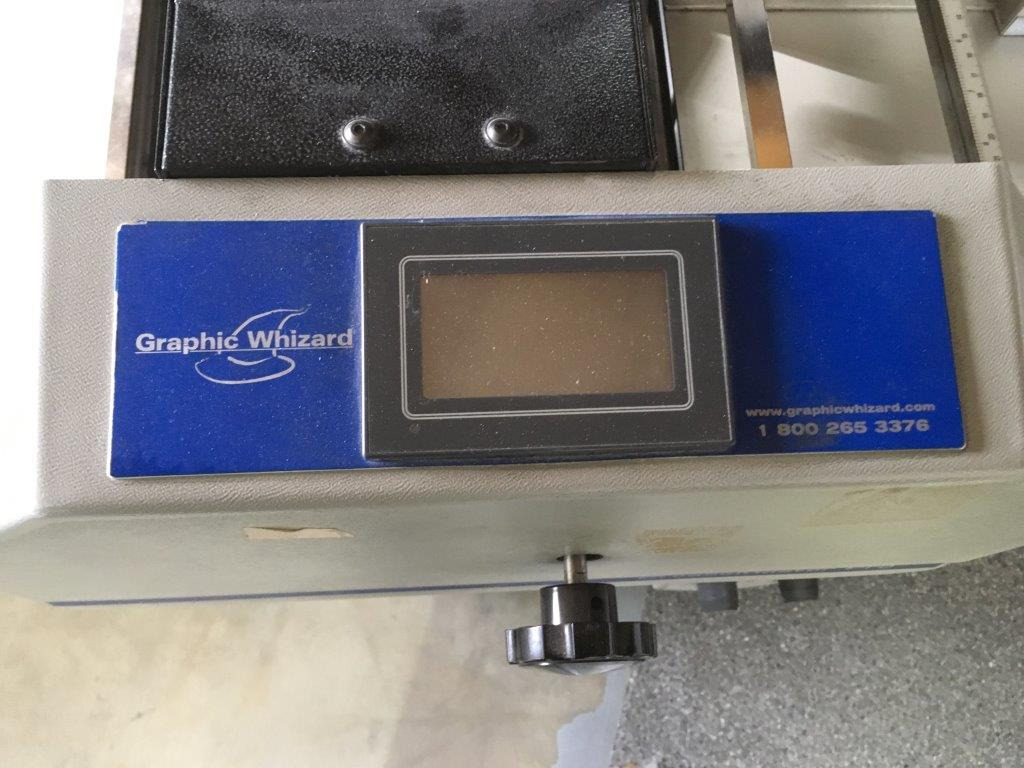Folding machine Graphic Whizard CreaseMaster Pro with suction feeder: picture 6